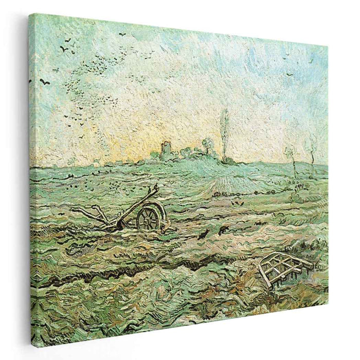 The Plough and the Harrow (after Millet) (1890) by Vincent van Gogh