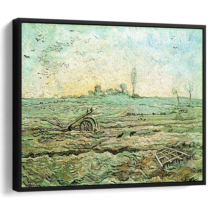 The Plough and the Harrow (after Millet) (1890) by Vincent van Gogh