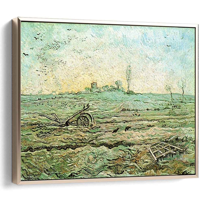The Plough and the Harrow (after Millet) (1890) by Vincent van Gogh