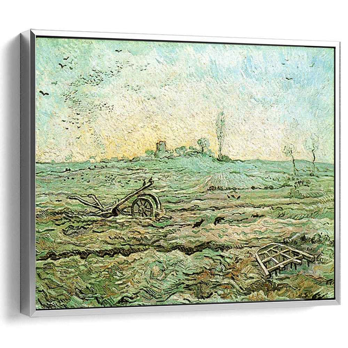 The Plough and the Harrow (after Millet) (1890) by Vincent van Gogh