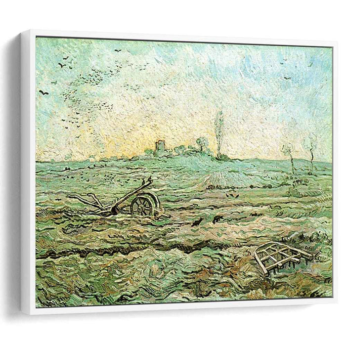 The Plough and the Harrow (after Millet) (1890) by Vincent van Gogh