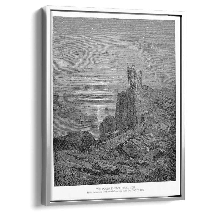 The Poets Emerge from Hell by Gustave Dore