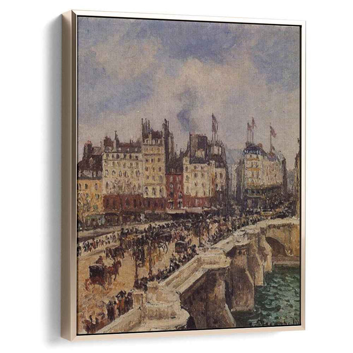 The Pont Neuf (1901) by Camille Pissarro