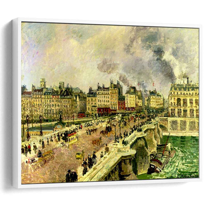 The Pont Neuf, Shipwreck of the Bonne Mere by Camille Pissarro