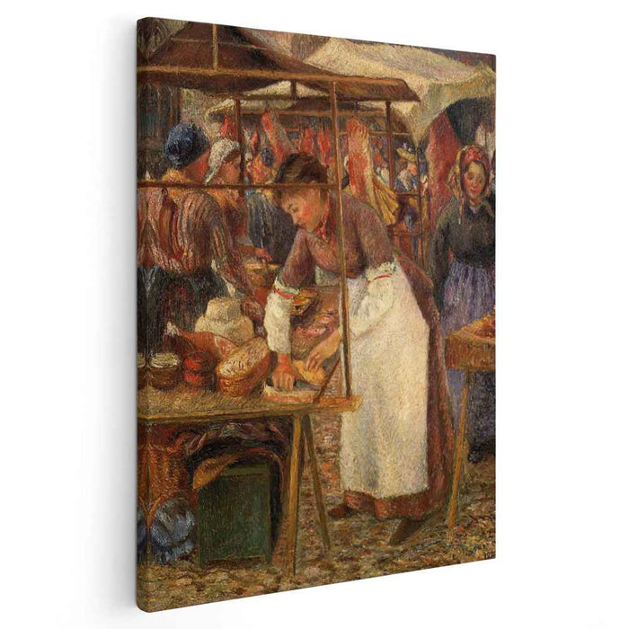 The Pork Butcher (1883) by Camille Pissarro