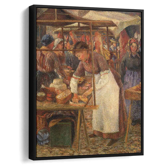 The Pork Butcher (1883) by Camille Pissarro