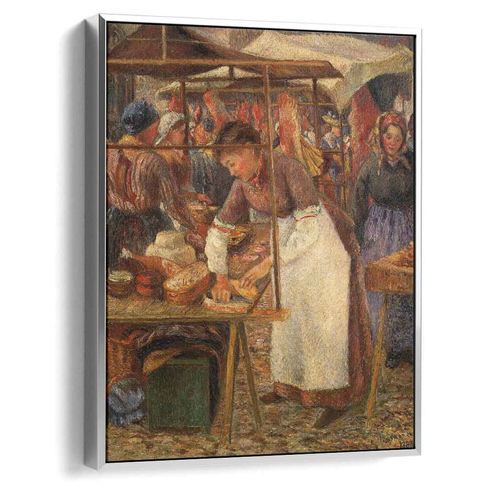 The Pork Butcher (1883) by Camille Pissarro