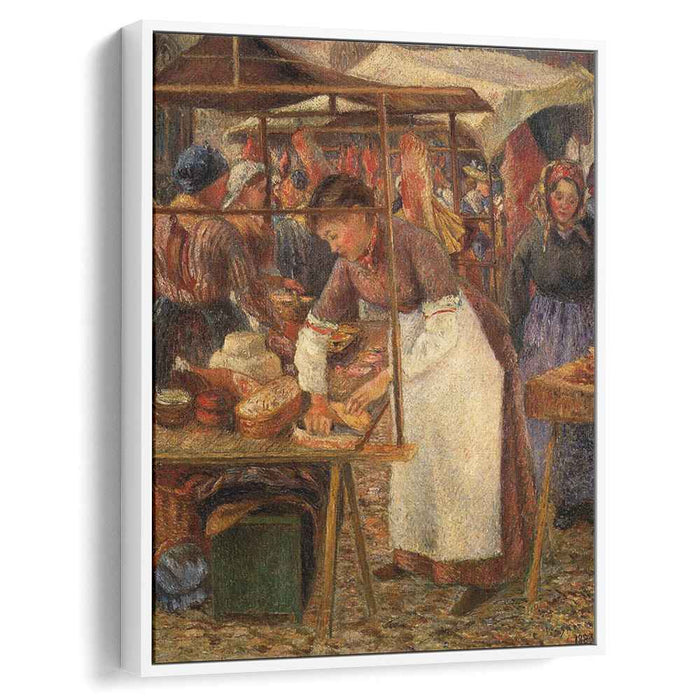 The Pork Butcher (1883) by Camille Pissarro
