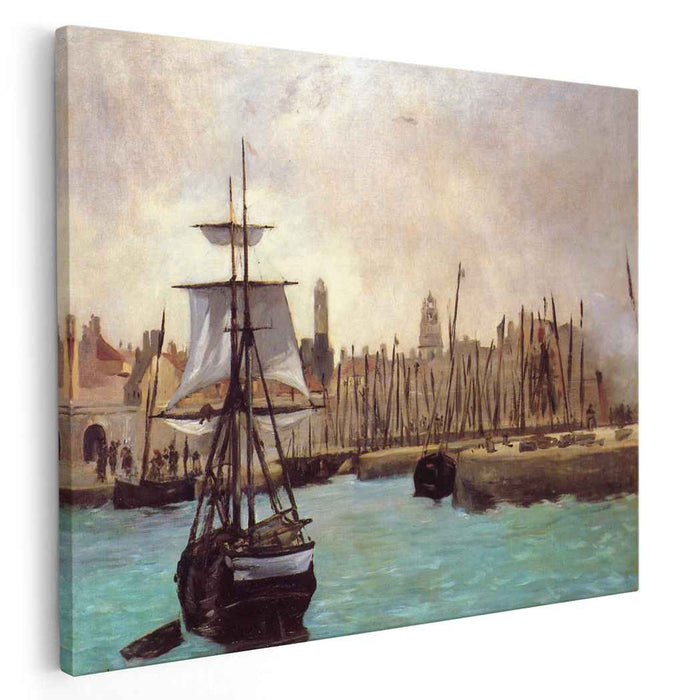The Port of Bordeaux (1871) by Edouard Manet