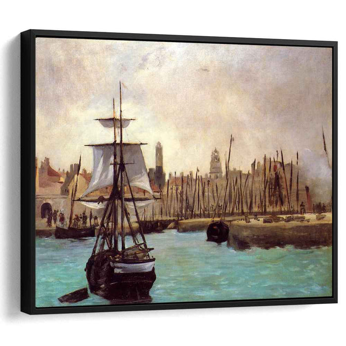 The Port of Bordeaux (1871) by Edouard Manet