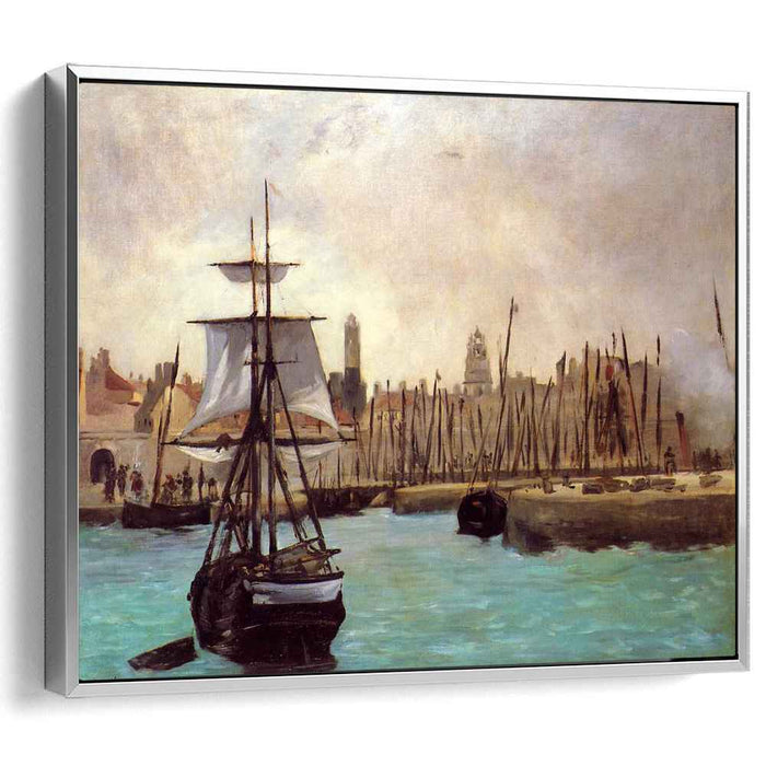 The Port of Bordeaux (1871) by Edouard Manet