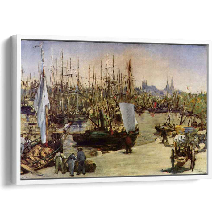 The Port of Bordeaux (1871) by Edouard Manet