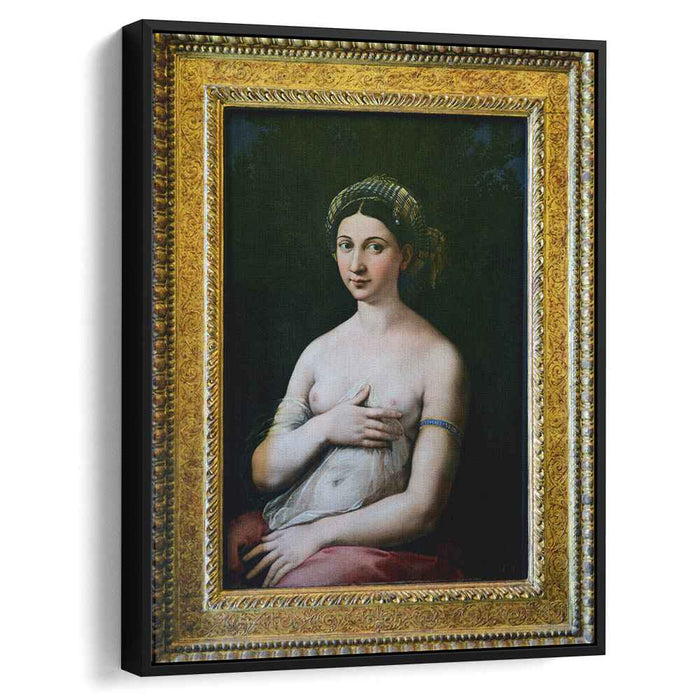 The Portrait of a Young Woman (La Fornarina) (1520) by Raphael