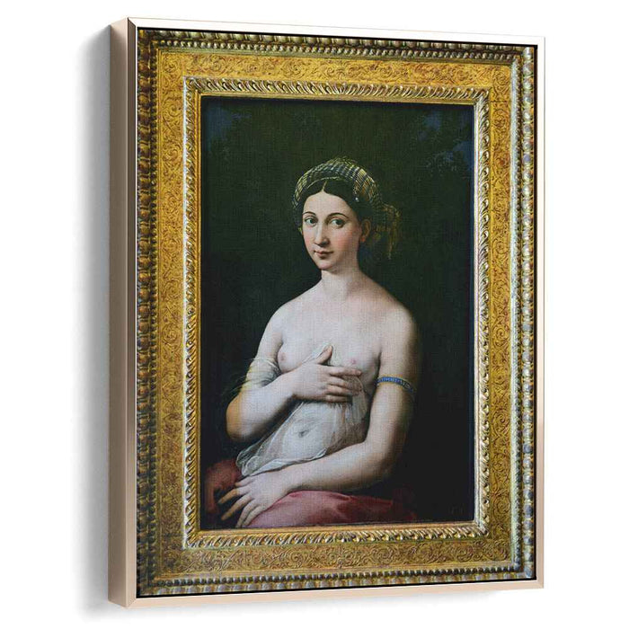 The Portrait of a Young Woman (La Fornarina) (1520) by Raphael