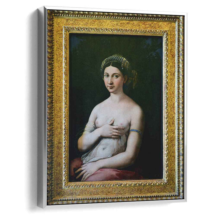 The Portrait of a Young Woman (La Fornarina) (1520) by Raphael