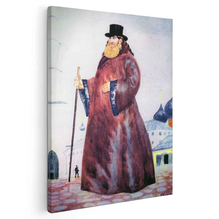 The priest (1920) by Boris Kustodiev