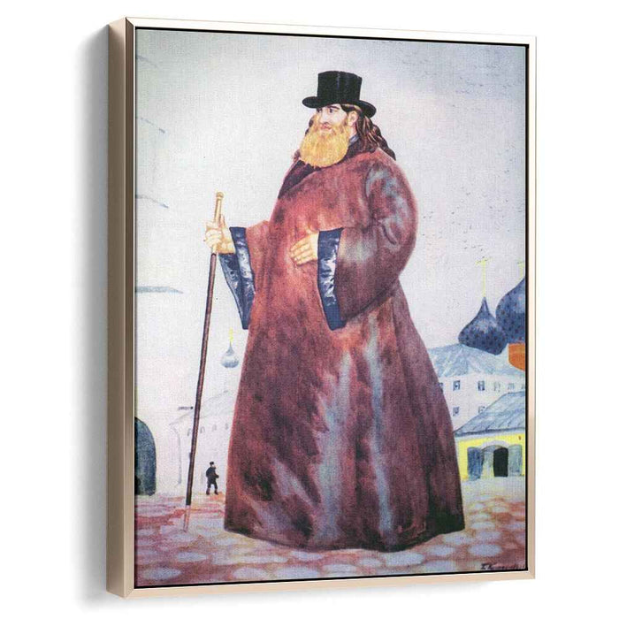 The priest (1920) by Boris Kustodiev