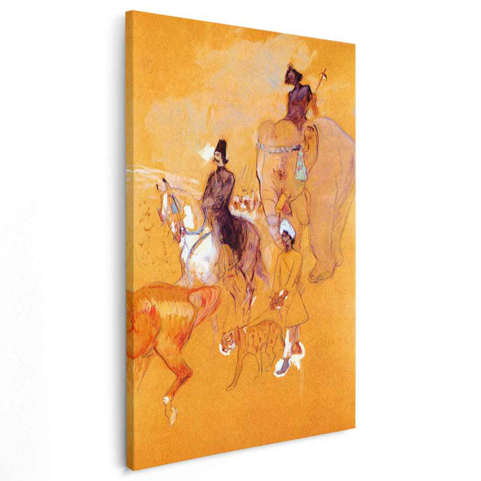 The Procession of the Raja (1895) by Henri de Toulouse-Lautrec