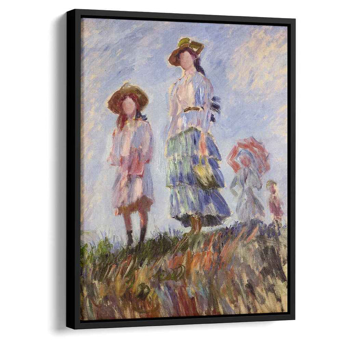 The Promenade (study) (1886) by Claude Monet