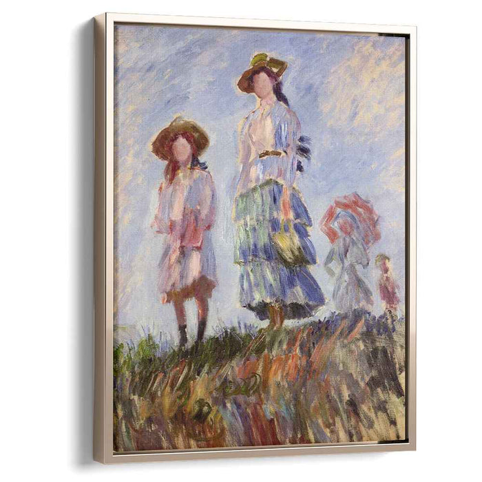 The Promenade (study) (1886) by Claude Monet