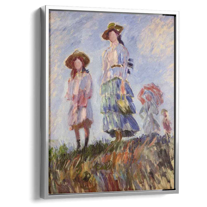 The Promenade (study) (1886) by Claude Monet