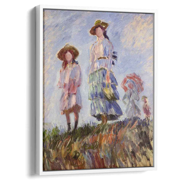 The Promenade (study) (1886) by Claude Monet