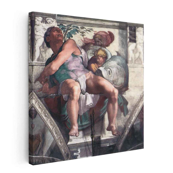 The Prophet Jonah (1511) by Michelangelo