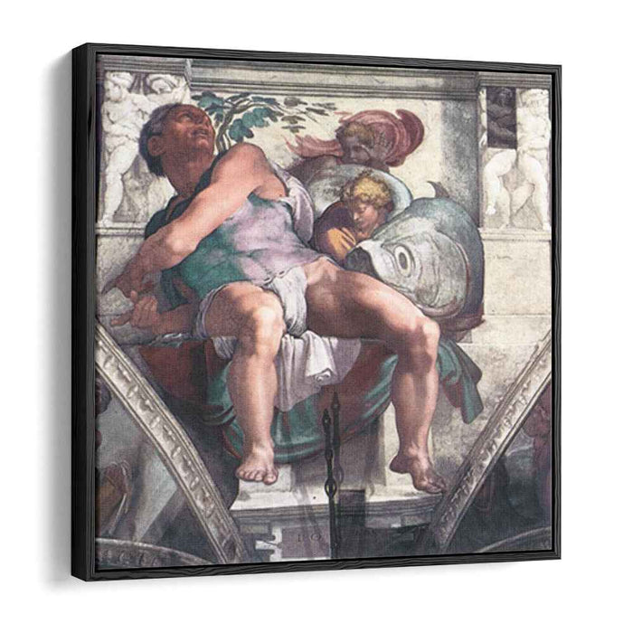The Prophet Jonah (1511) by Michelangelo
