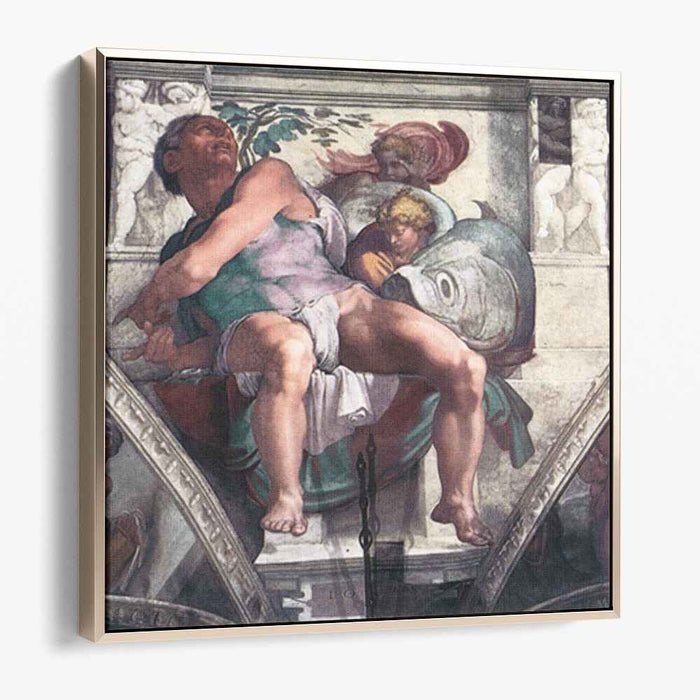 The Prophet Jonah (1511) by Michelangelo