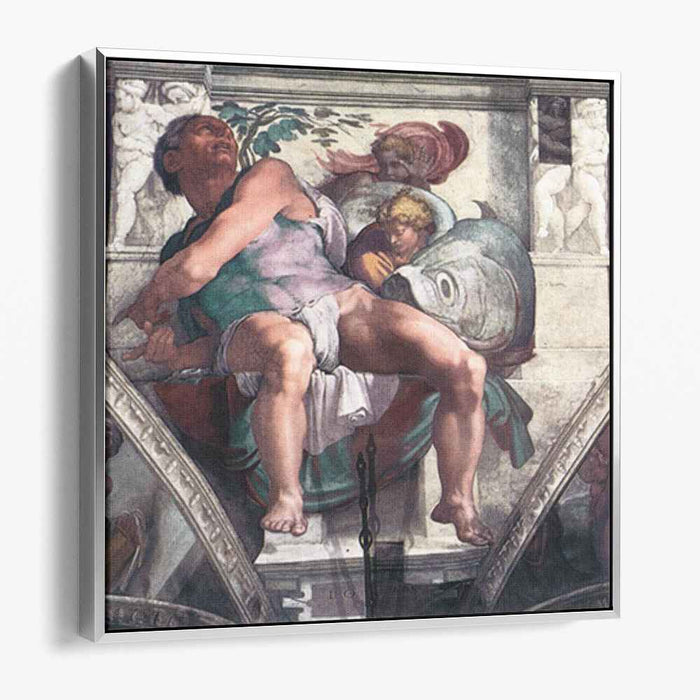 The Prophet Jonah (1511) by Michelangelo