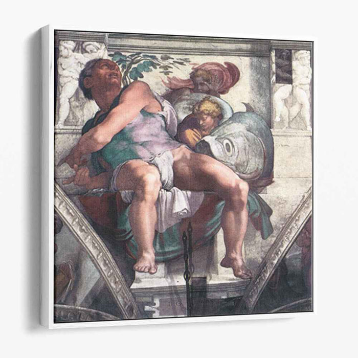 The Prophet Jonah (1511) by Michelangelo