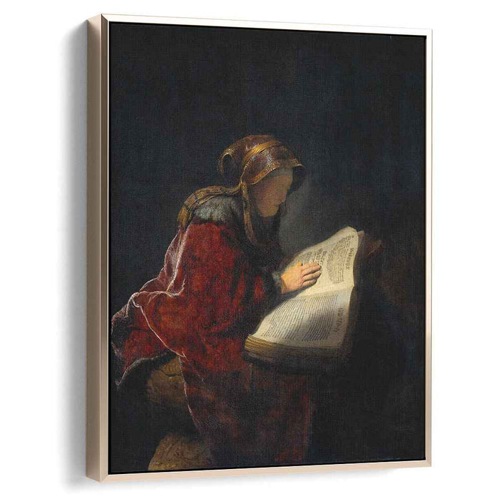 The Prophetess Anna (Rembrandt`s Mother) (1631) by Rembrandt