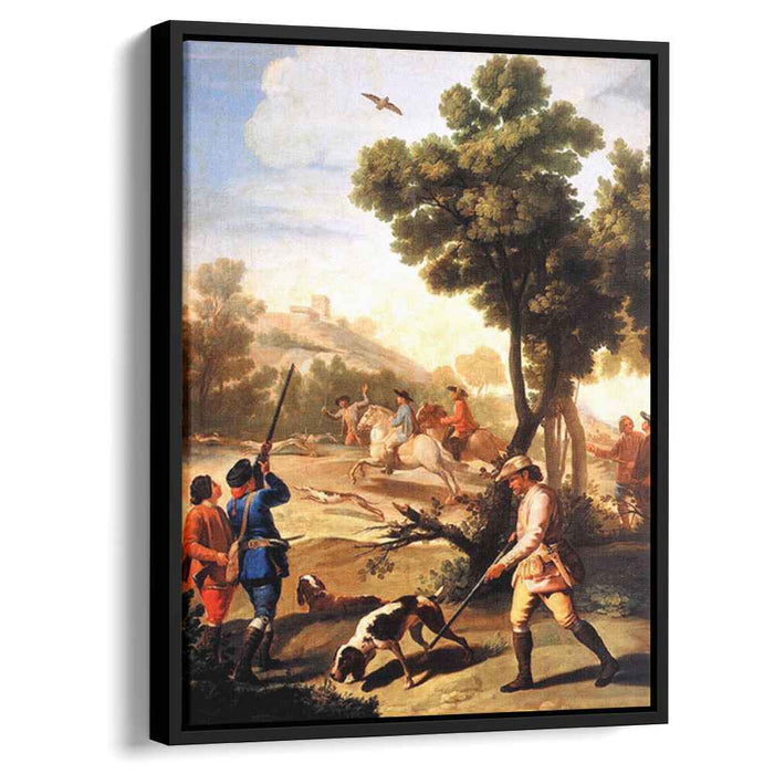 The Quail Shoot (1775) by Francisco Goya