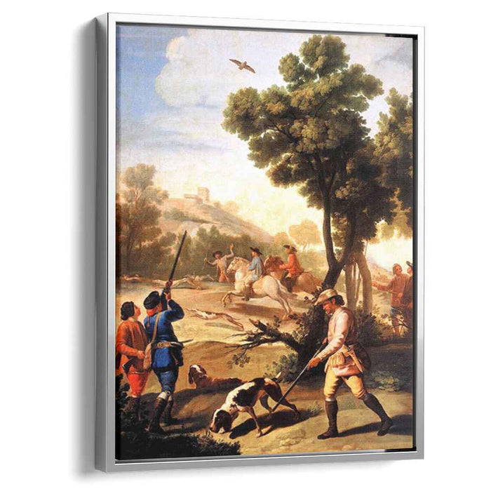 The Quail Shoot (1775) by Francisco Goya