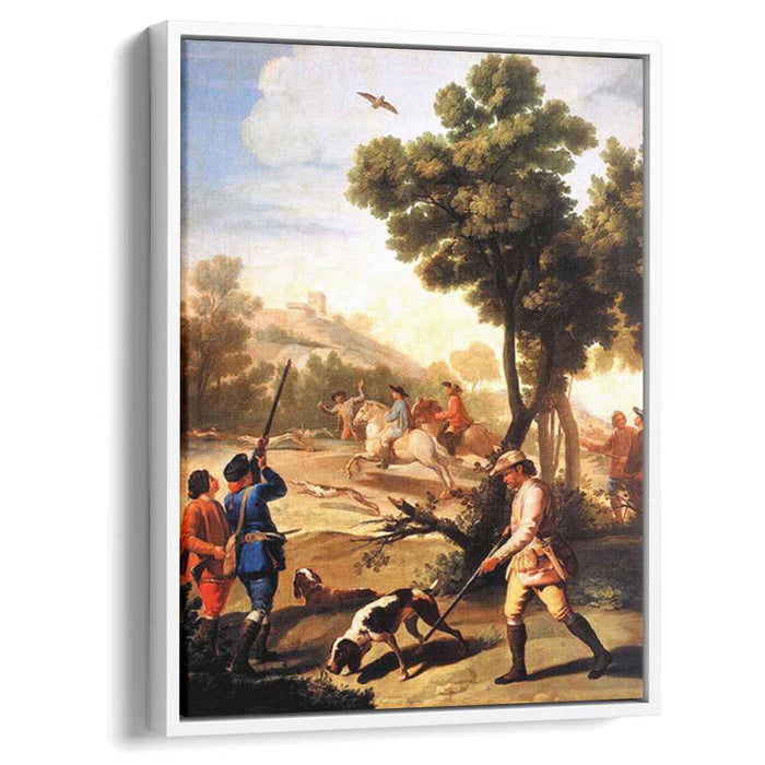 The Quail Shoot (1775) by Francisco Goya