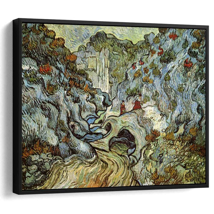 The ravine of the Peyroulets (1889) by Vincent van Gogh