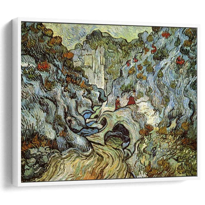 The ravine of the Peyroulets (1889) by Vincent van Gogh