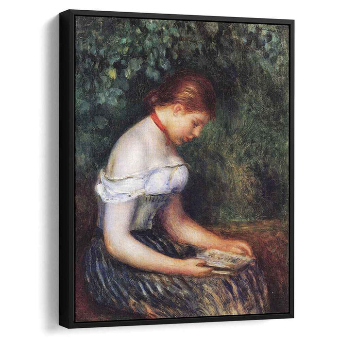 The Reader (Seated Young Woman) (1887) by Pierre-Auguste Renoir