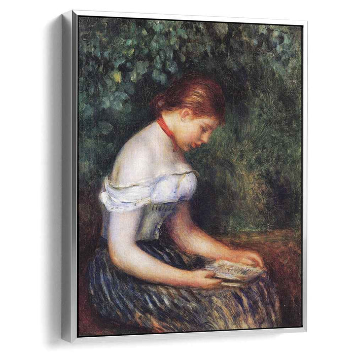 The Reader (Seated Young Woman) (1887) by Pierre-Auguste Renoir