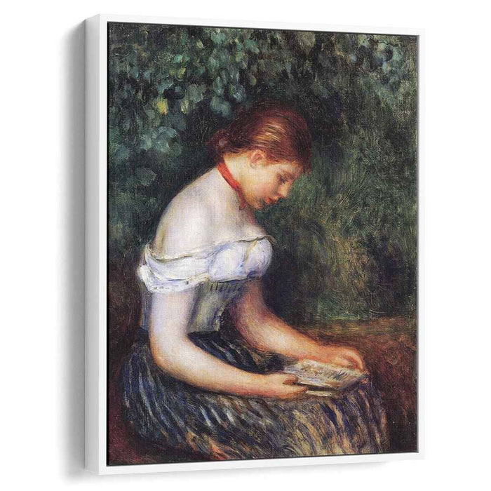 The Reader (Seated Young Woman) (1887) by Pierre-Auguste Renoir