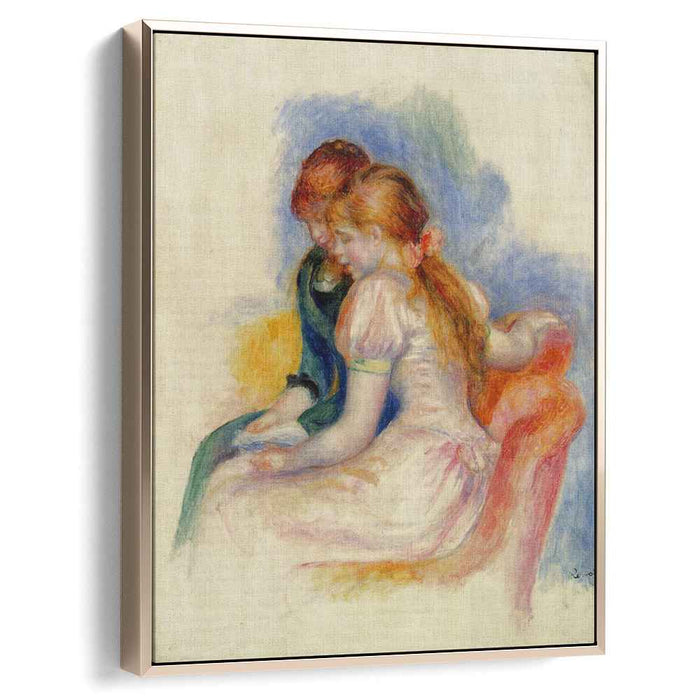 The Reading (1890) by Pierre-Auguste Renoir