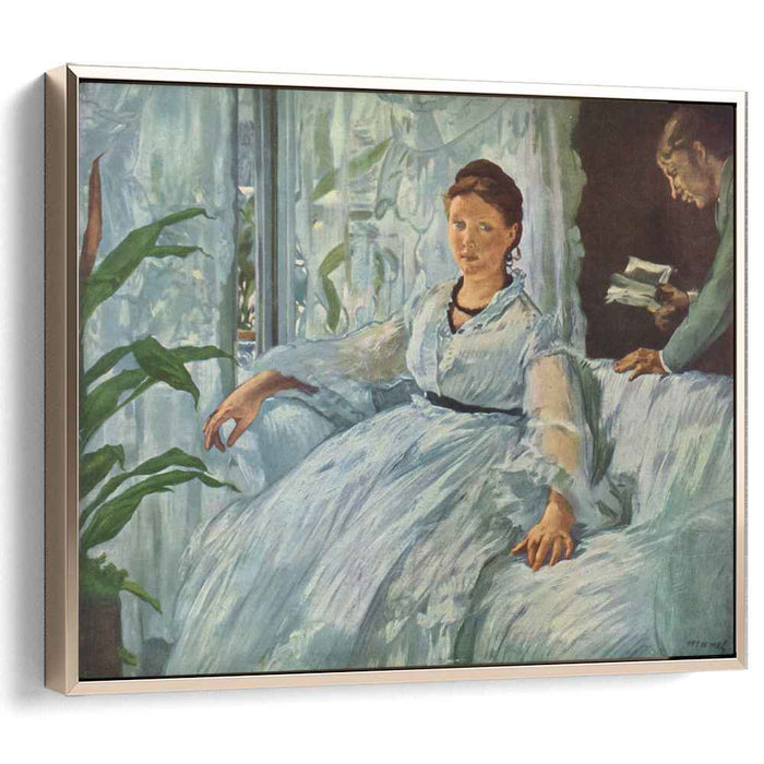 The reading (1869) by Edouard Manet