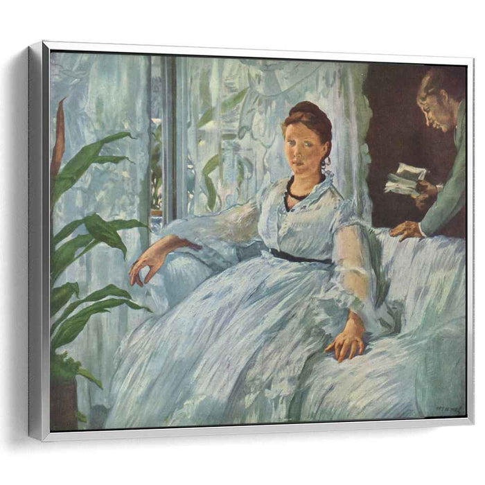 The reading (1869) by Edouard Manet