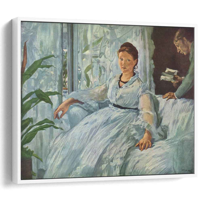 The reading (1869) by Edouard Manet