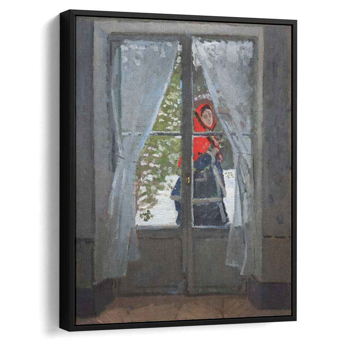 The Red Cape (Madame Monet) (1870) by Claude Monet