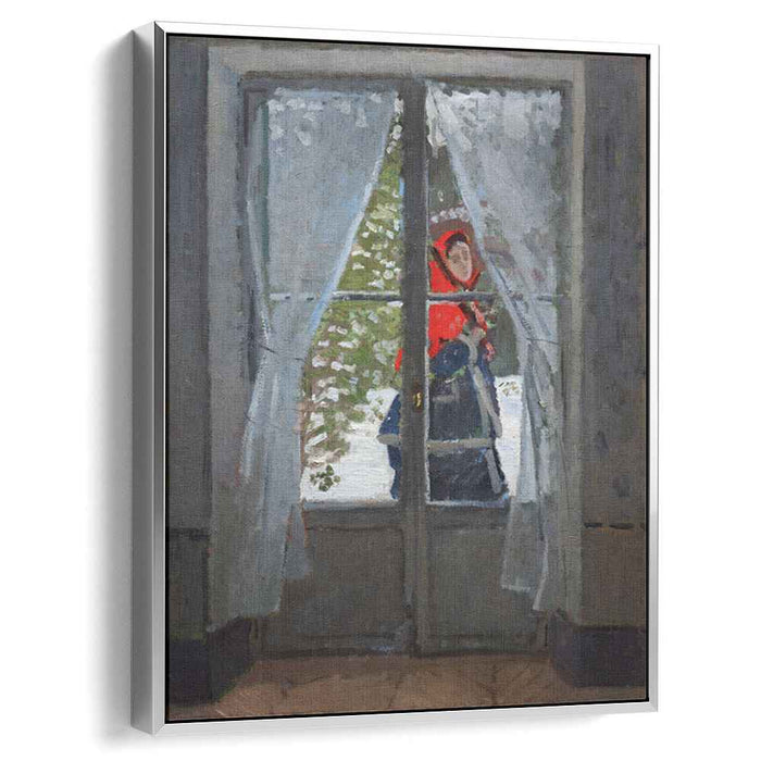 The Red Cape (Madame Monet) (1870) by Claude Monet