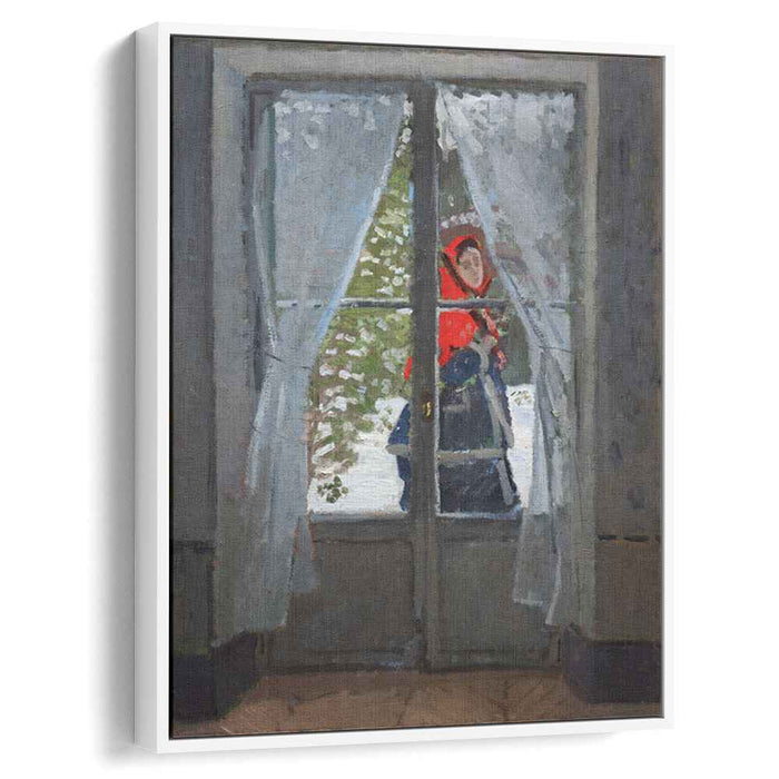 The Red Cape (Madame Monet) (1870) by Claude Monet