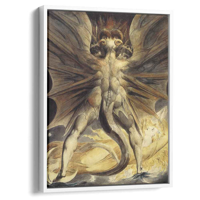 The Red Dragon and the Woman Clothed with the Sun (1805) by William Blake