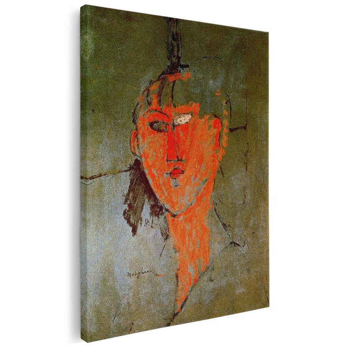 The Red Head (1915) by Amedeo Modigliani
