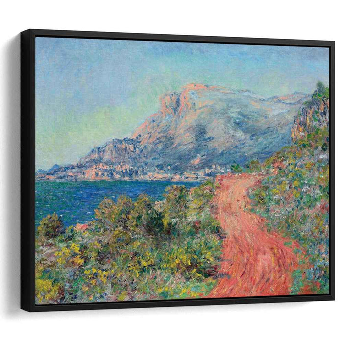 The Red Road near Menton (1884) by Claude Monet